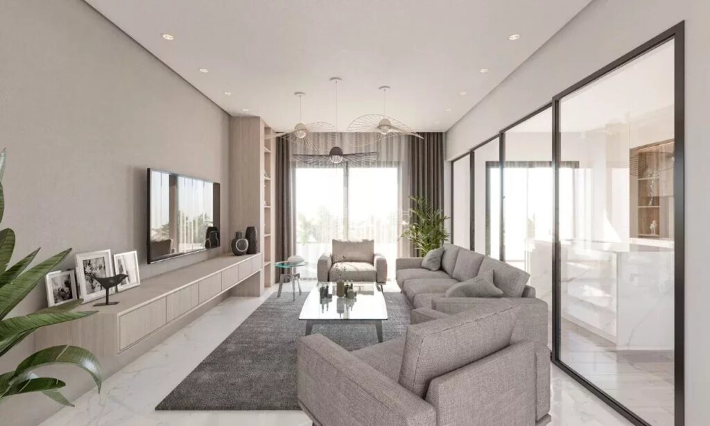 🏡 للبيع – شقة فاخرة S+3 بالطابق الثاني – إقامة ويست قرطاج – المرسى، تونس