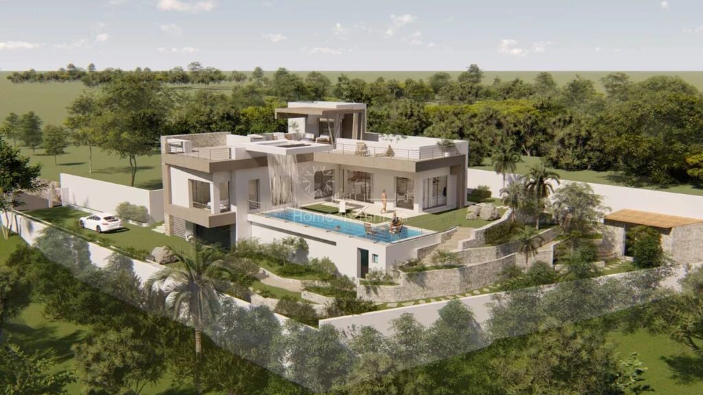 Terrain constructible vue panoramique mer