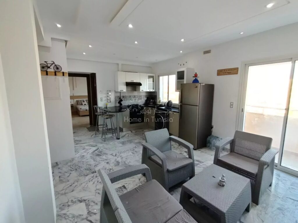 Location saisonnière – Appartement S+1 meublé avec parking à Tantana