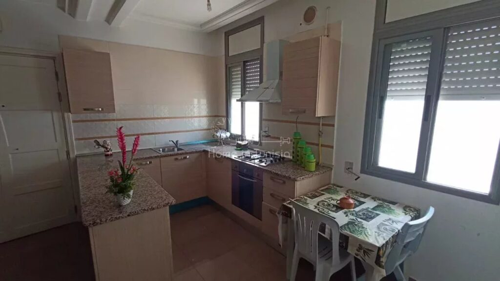 Location Saisonnière S+1 meublé à Hammam Sousse auprés du rond point Cléopatre