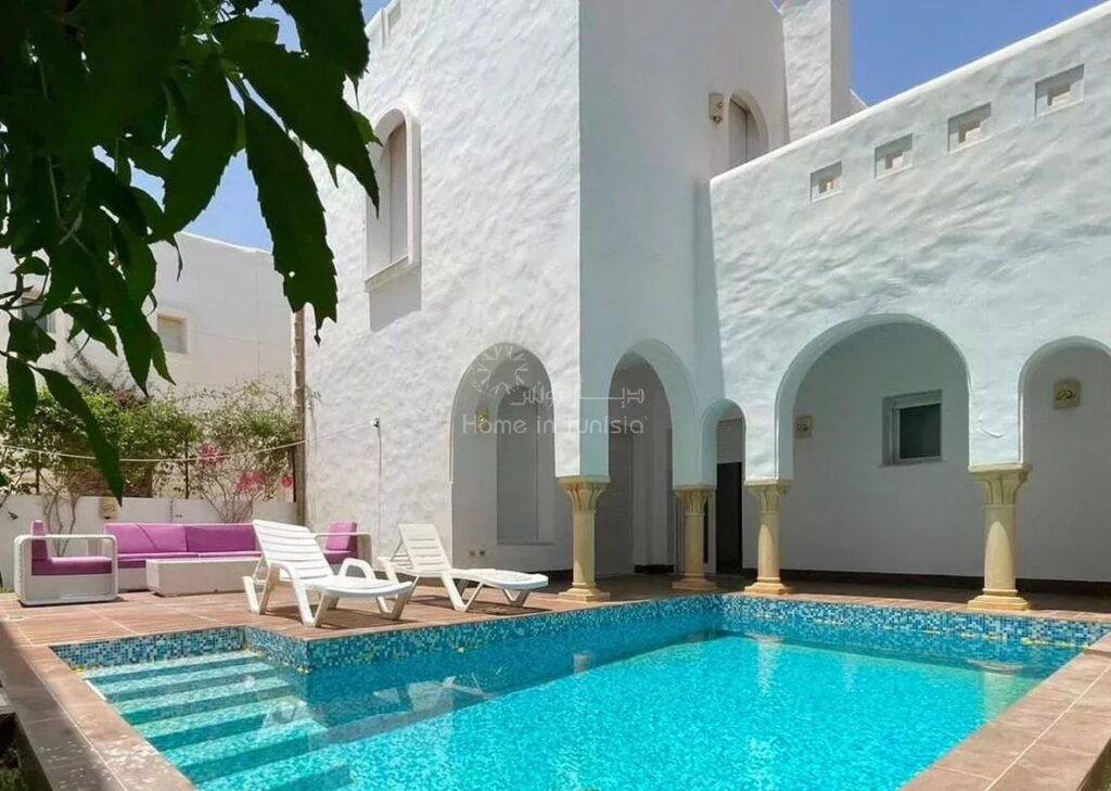 À Vendre – Villa avec Piscine – Village Lotus, Aghir Djerba