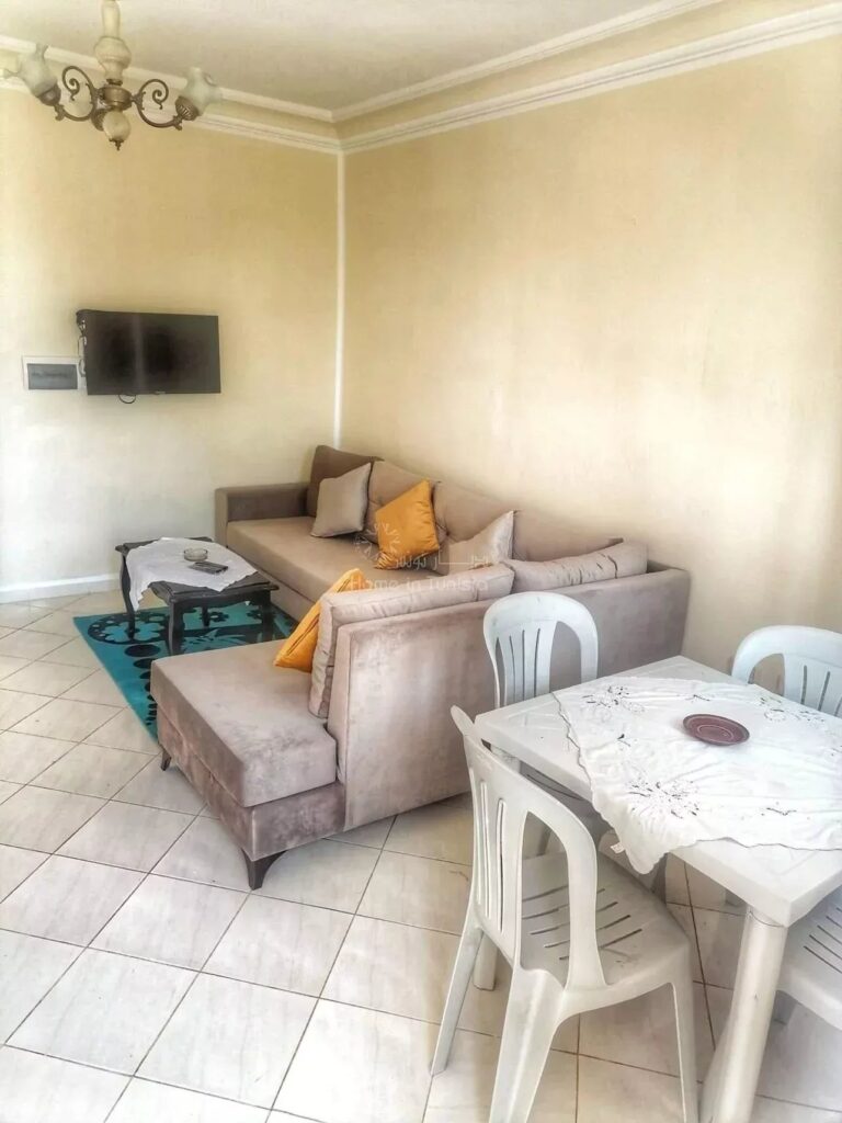 Appartement au RDC S+1 location estivale – Kantaoui