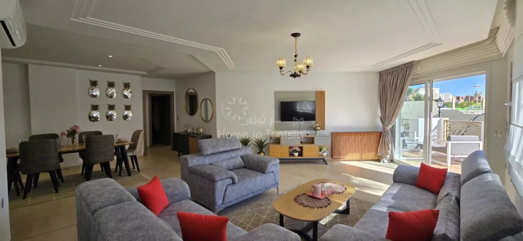 S+3 avec piscine a louer