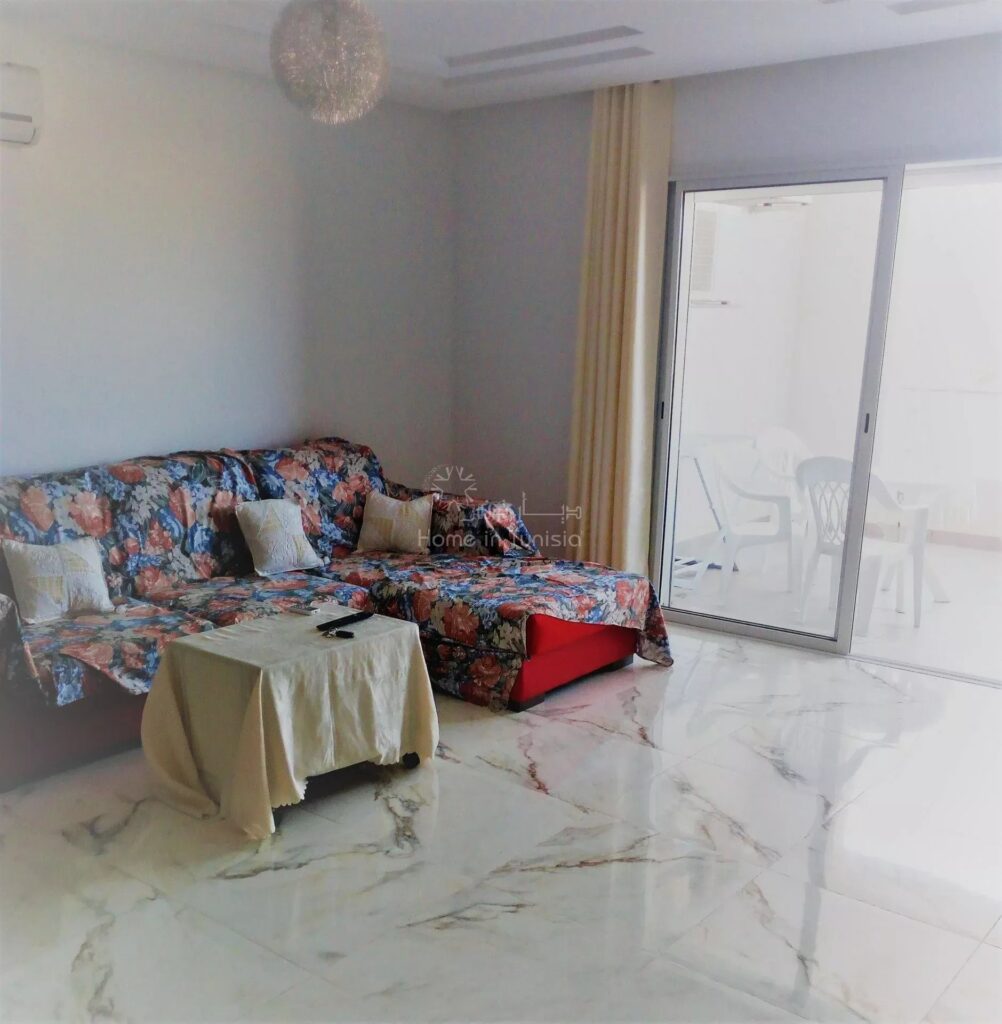 Location d&rsquo;un Appartement S+2 à Merzga – 122 m²