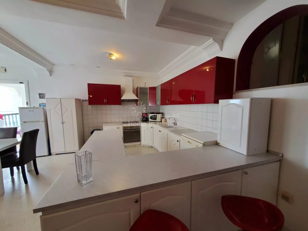 Duplex pieds dans l&rsquo;eau