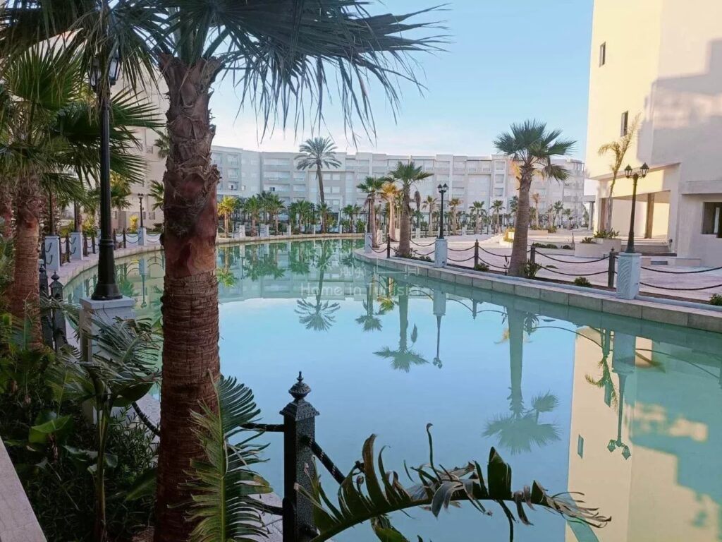 location saisonnière S+2 à Palm Lake Monastir