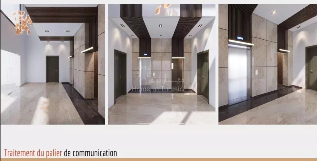 Un appartement de type S+2 pour la vente