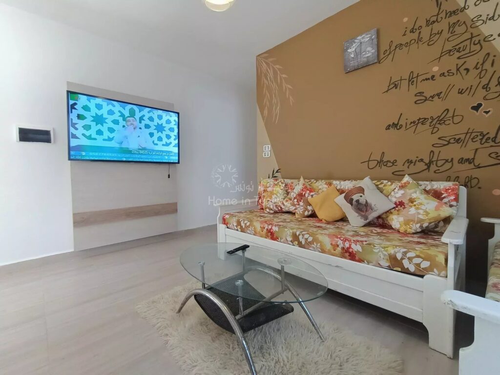 Location saisonnière – Appartement meublé à Chatt Mariem, à 50 m de la mer