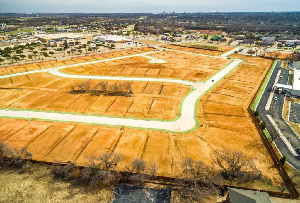 Terrain dans un domaine privé