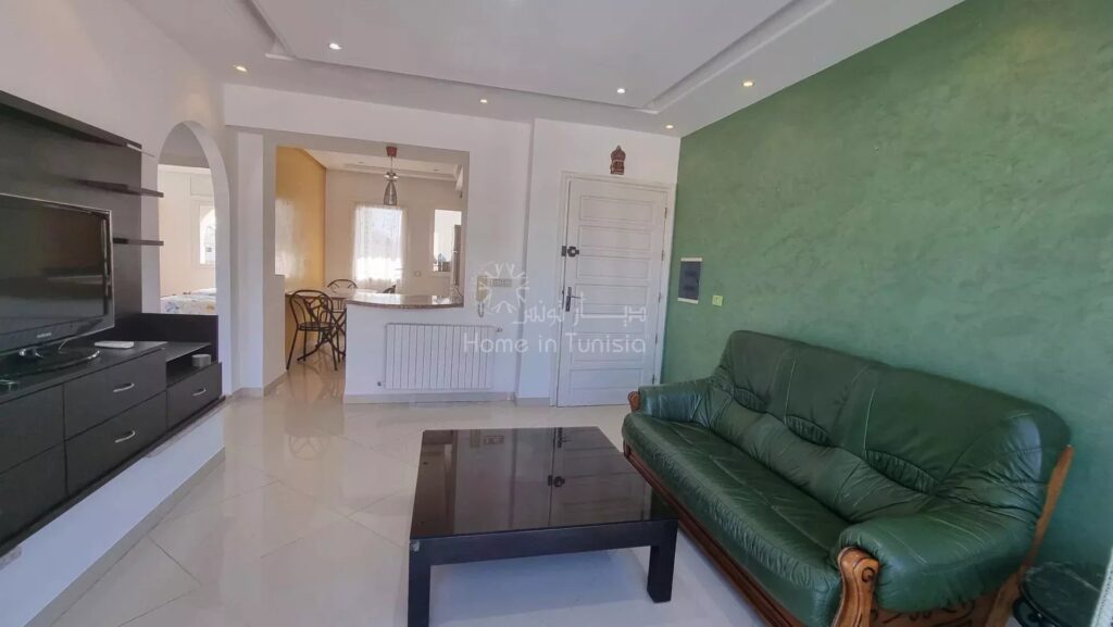 A louer un appartement S+2 meublé à kantaoui dans un quartier résidentiel