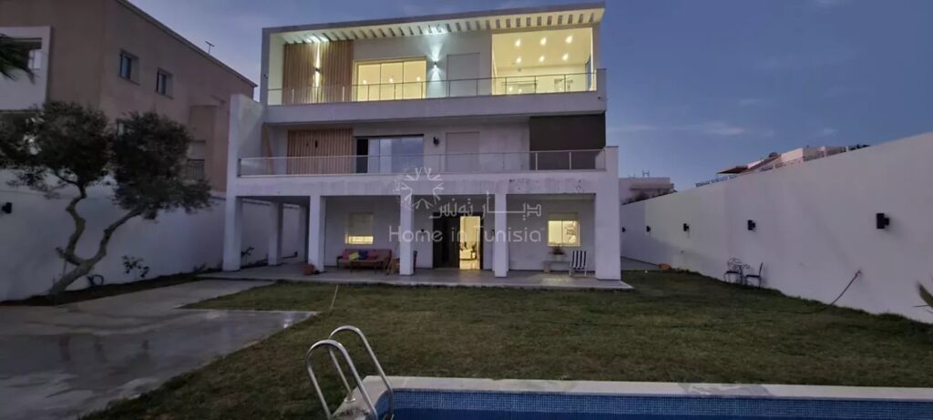 Villa moderne à vendre Kantaoui côté mer