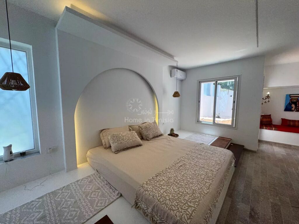 À louer – Charmante villa de style Djerbien avec touche moderne