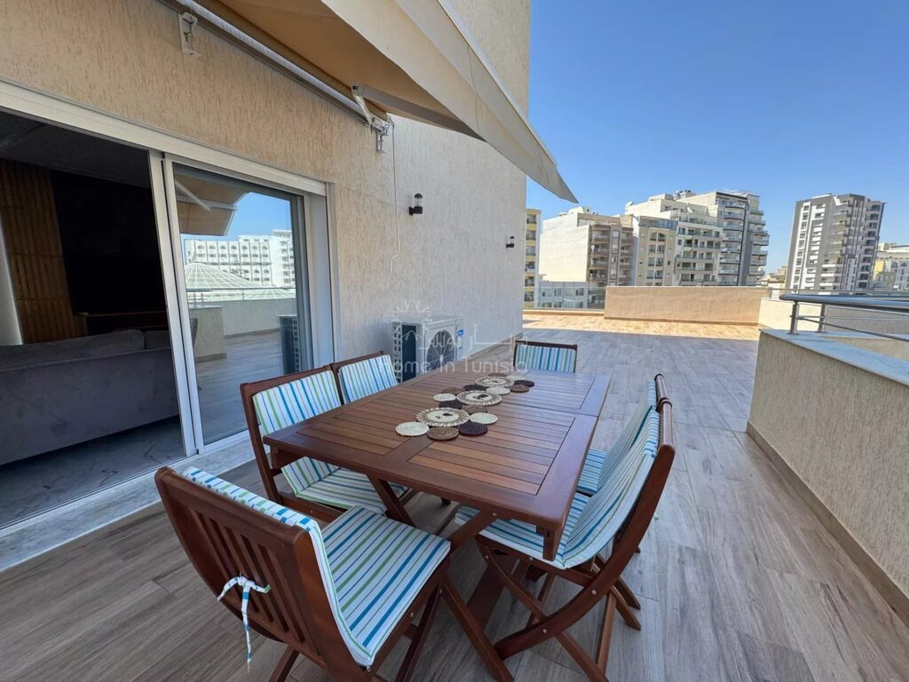 À louer – Appartement S+2 neuf et entièrement meublé – Zone touristique de Sousse