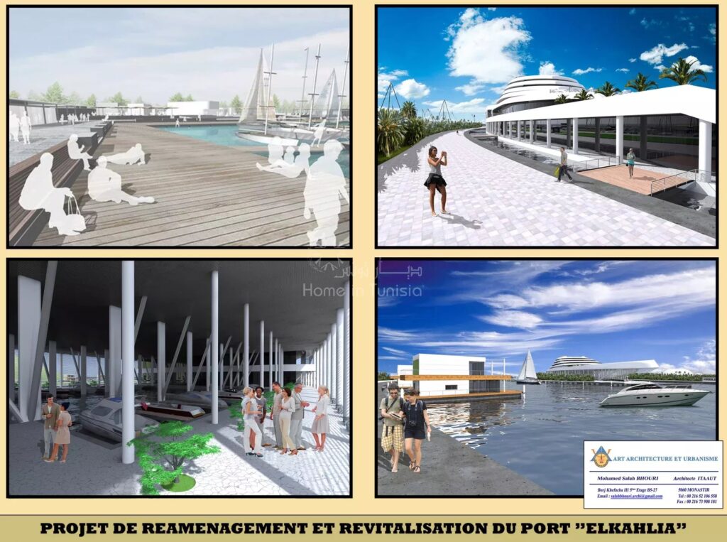 🌊 [EXCLUSIVE OFFER] – Strategic Investment Opportunity in the Redevelopment of “ElKahlia” Marina, Monastir, Tunisia 🚤⚓