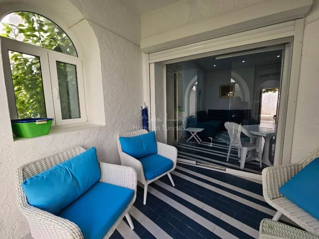 Appartement S+1 à Vendre – Rez-de-Chaussée avec Vue Mer – Marina Port El Kantaoui